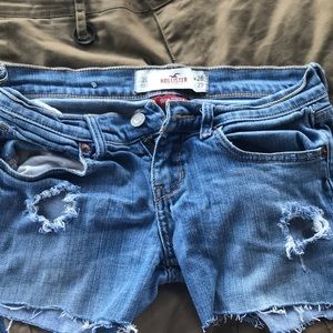 hollister social stretch shorts